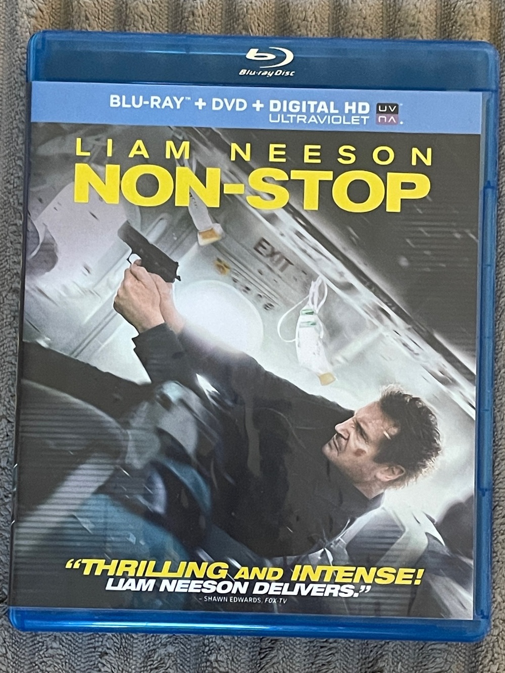 Non-Stop Blu-ray DVD Digital HD 2014 Liam Neeson Action Thriller